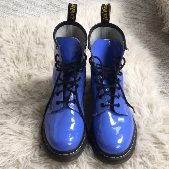 Dr. Martens Shoes - Purple patent Dr. Martens